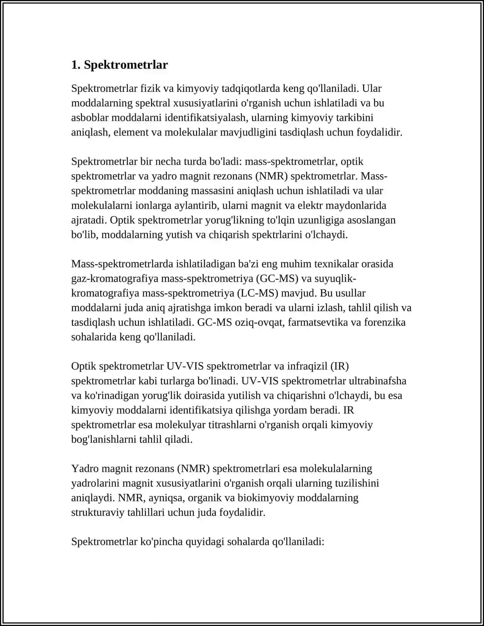 TAXEOMETRIK SYOMKA UCHUN ISHLATILADIGAN OPTIK ASBOBLAR 3