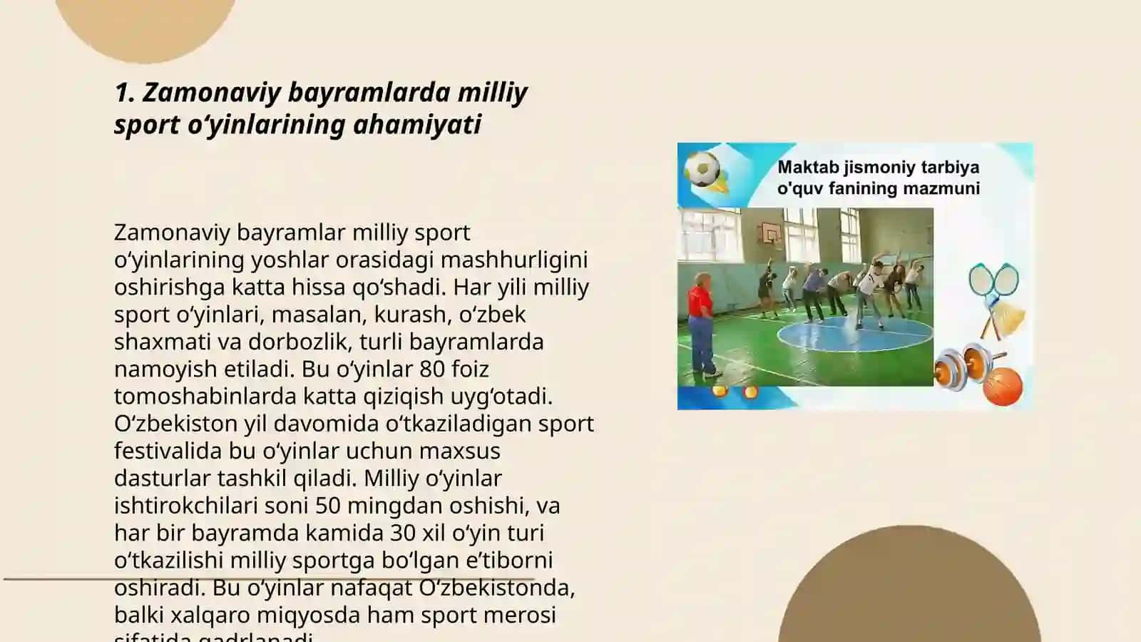 Zamonaviy bayram va ommaviy tadbirlarda jismoniy tarbiya va sportning milliy qadriyatlaridan foydalanish 3