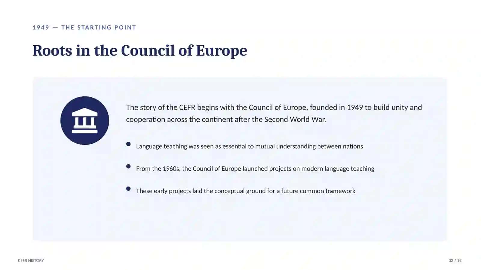 CEFR history 3