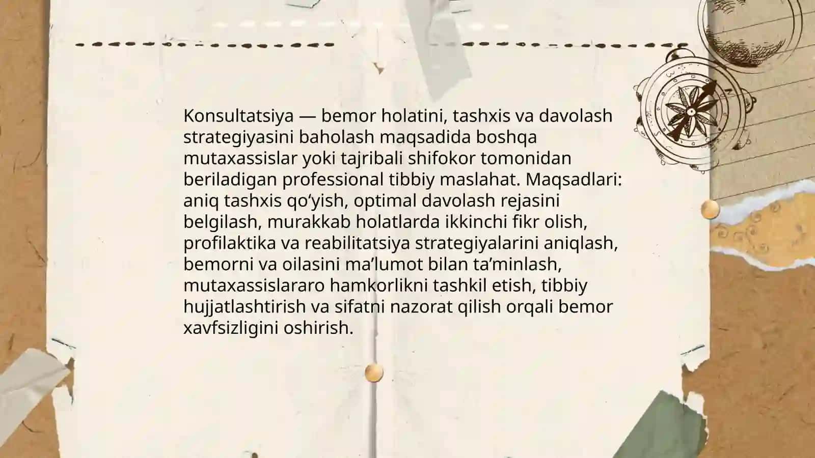 Shifokor konsultatsiyasi.konsultatsiya turlari va qoidalari 3