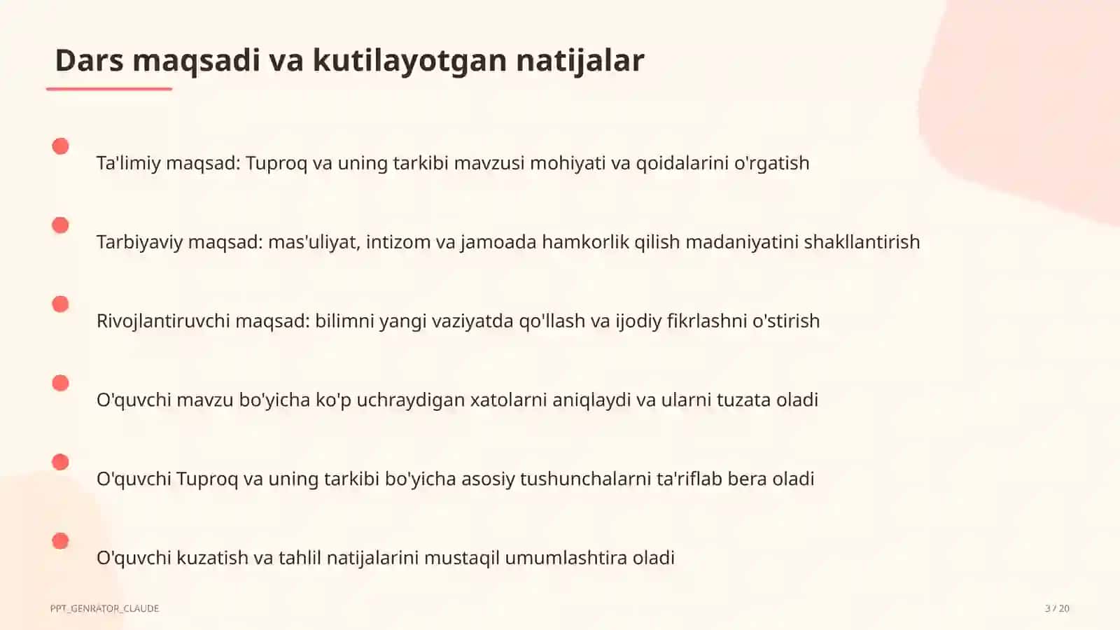TuProq va uning tarkibi (2-sinf) 1