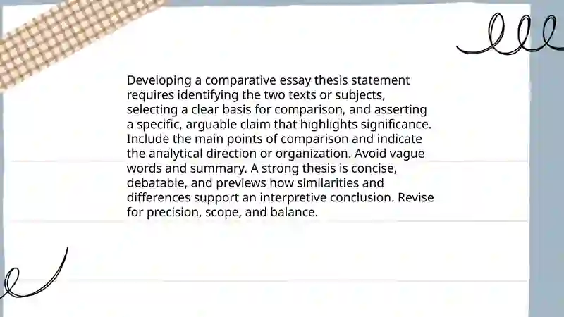 Comparative essay 3
