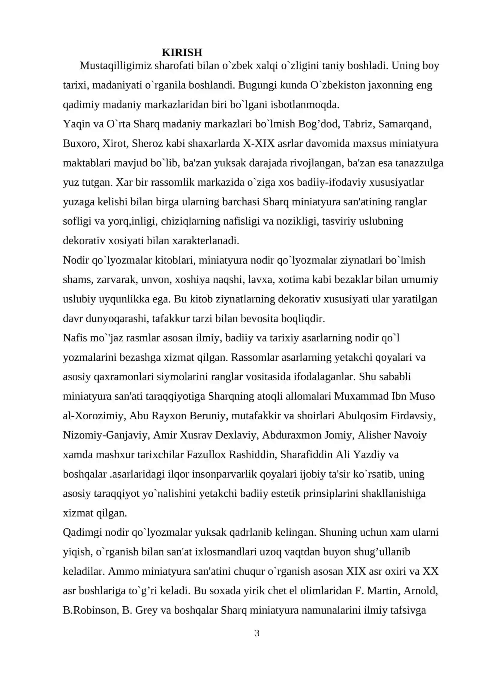 SHARQ MINIATYURA MAKTABI USULIDA OV MANZARASINI TASVIRLASH TEXNOLOGIYASI 3