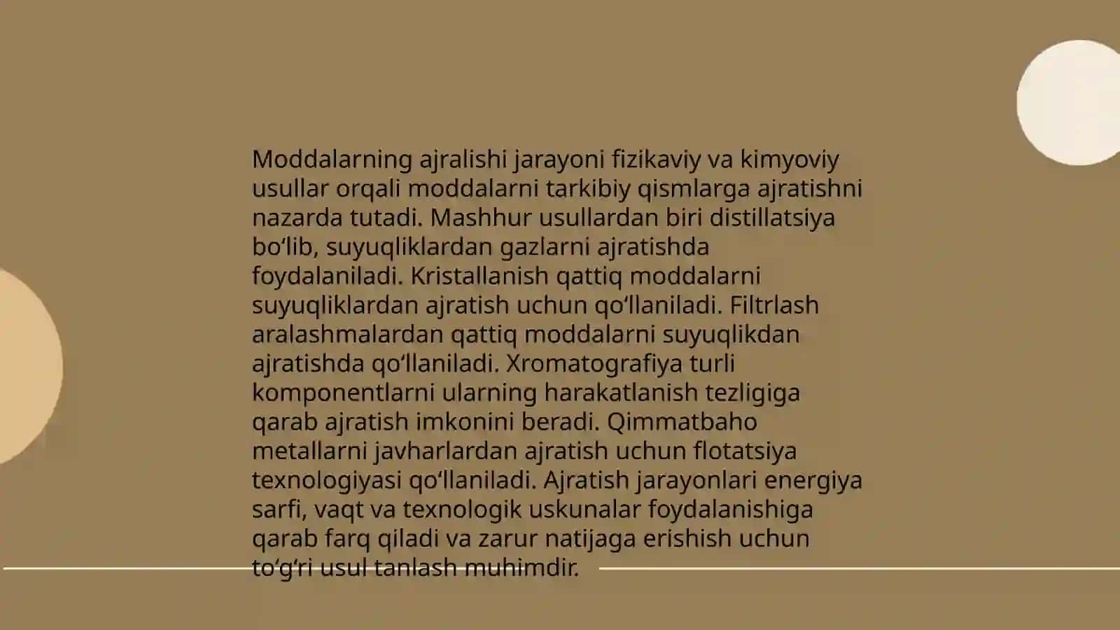 Moddalarning ajralishi 3