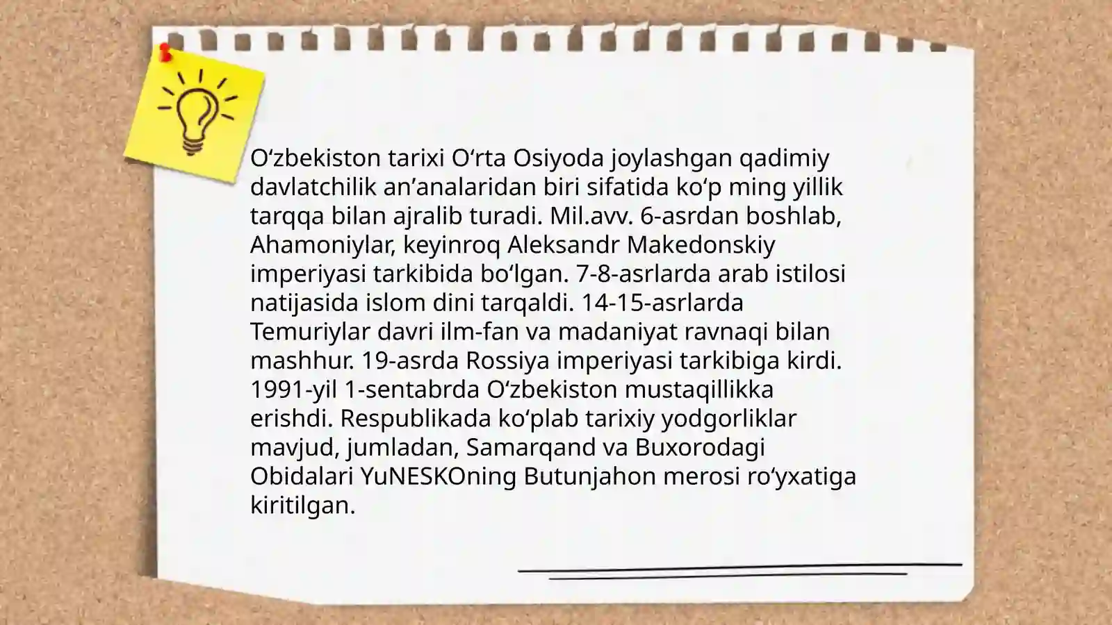 Ona yurtimning tarixi 3