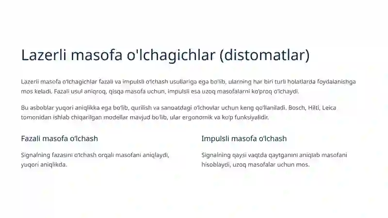 Elektron va lazerli geodezik asboblar 3