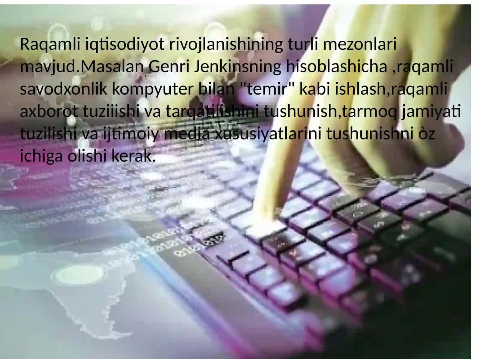 Raqamli iqtisodiyotning ta'lim muhitini yaratish 3
