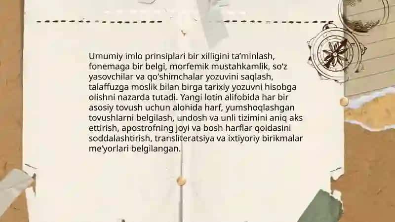 Mahmadova Marjona "Madaniy Nutqning Imlo Meʼyorlari. O'zbek Lotin Alifbosidagi Yangi Imlo Qoidalari" 3