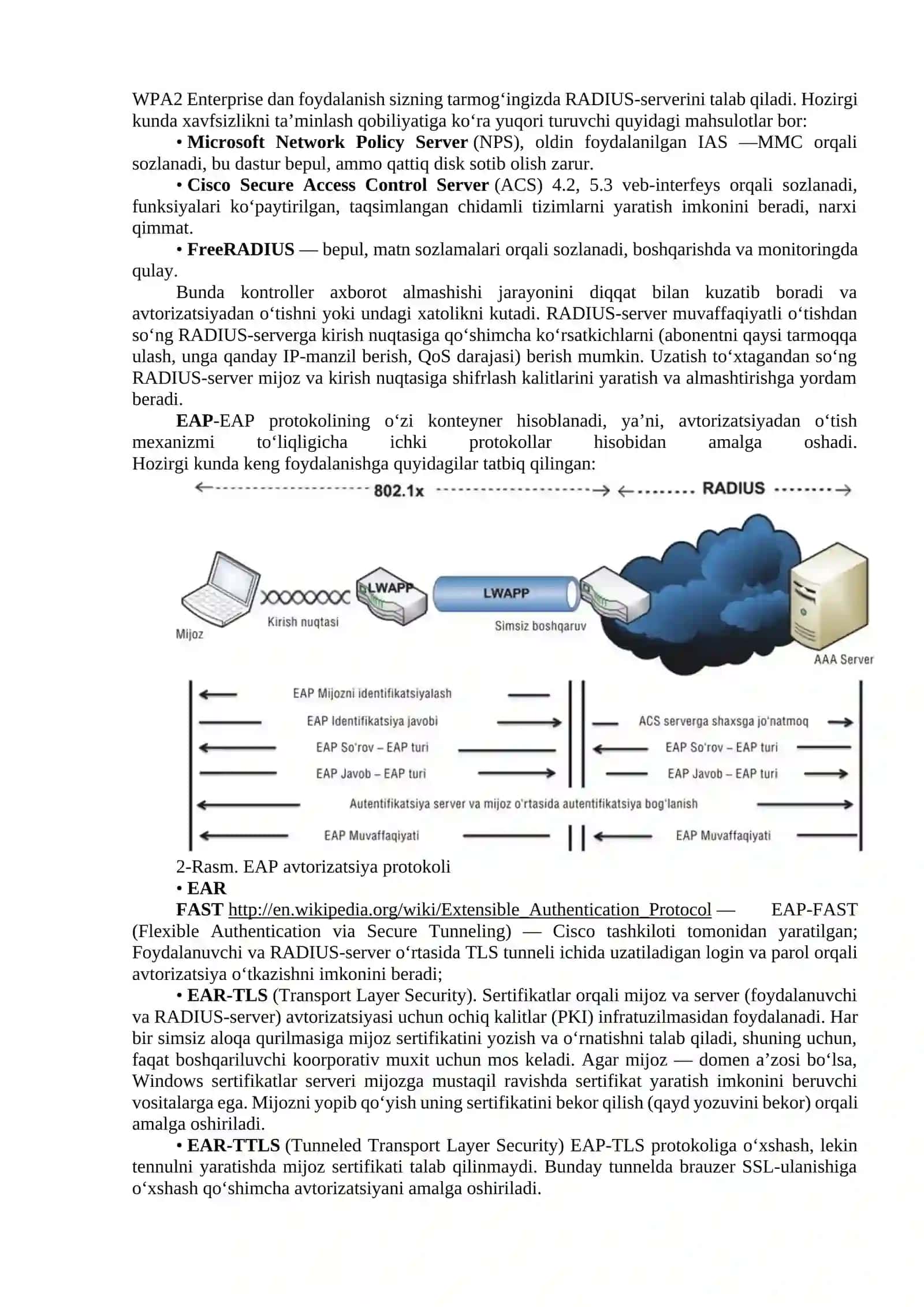 Zamonaviy axborot texnologiyalari va tarmoqlarning xavfsizligi 3