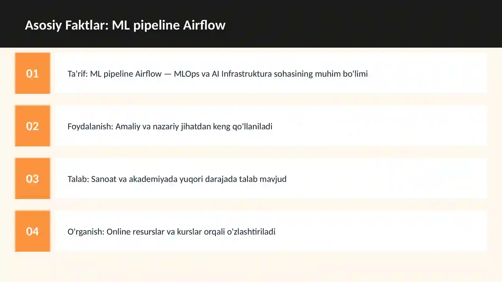 ML pipeline Airflow 3