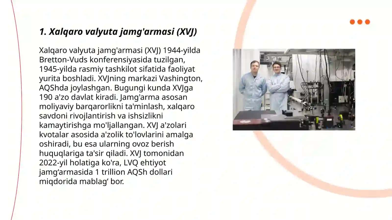 Xalqaro moliyaviy institutlar 3