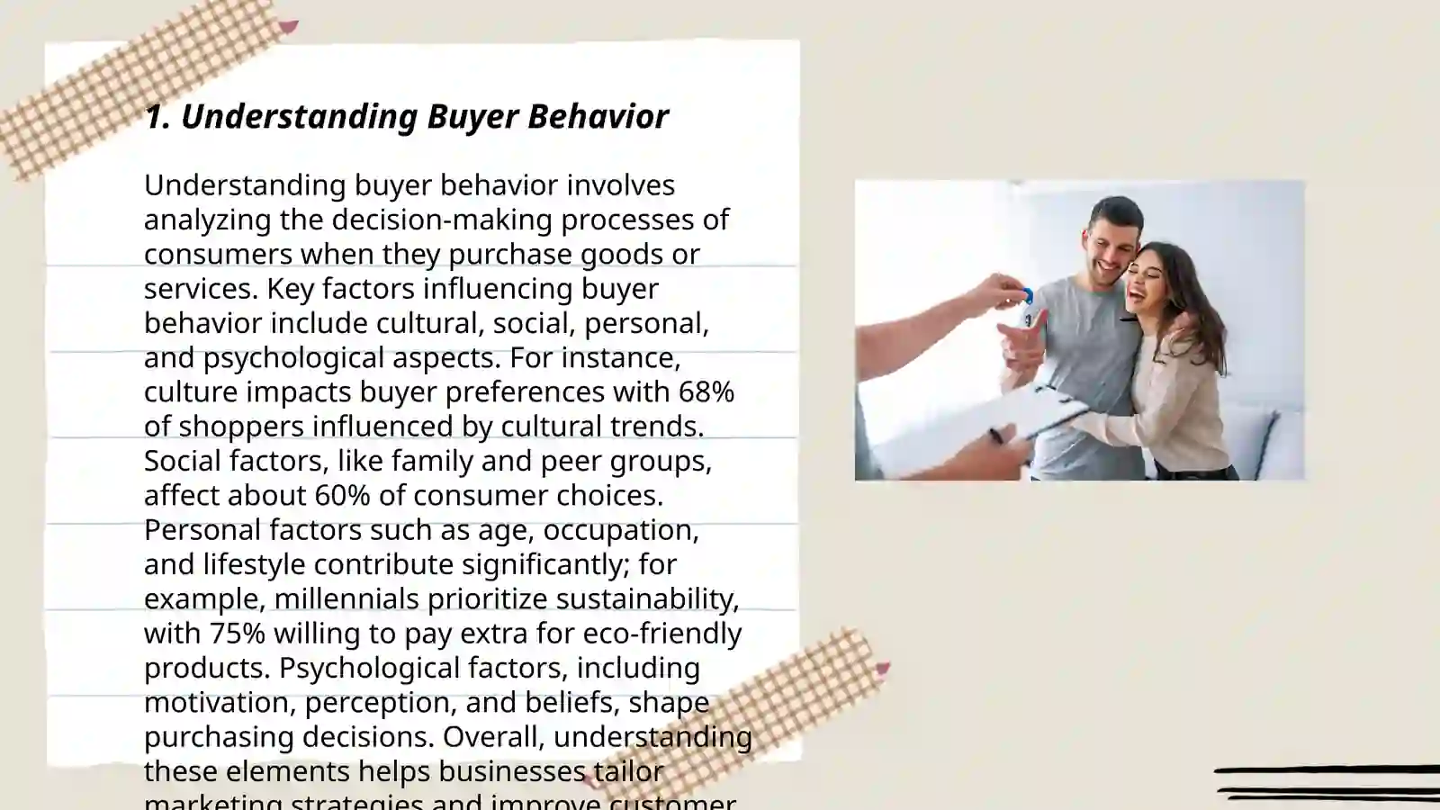 Understanding Buyer Behavior 3