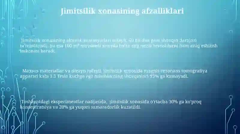 Jimitsilik xonasi 3
