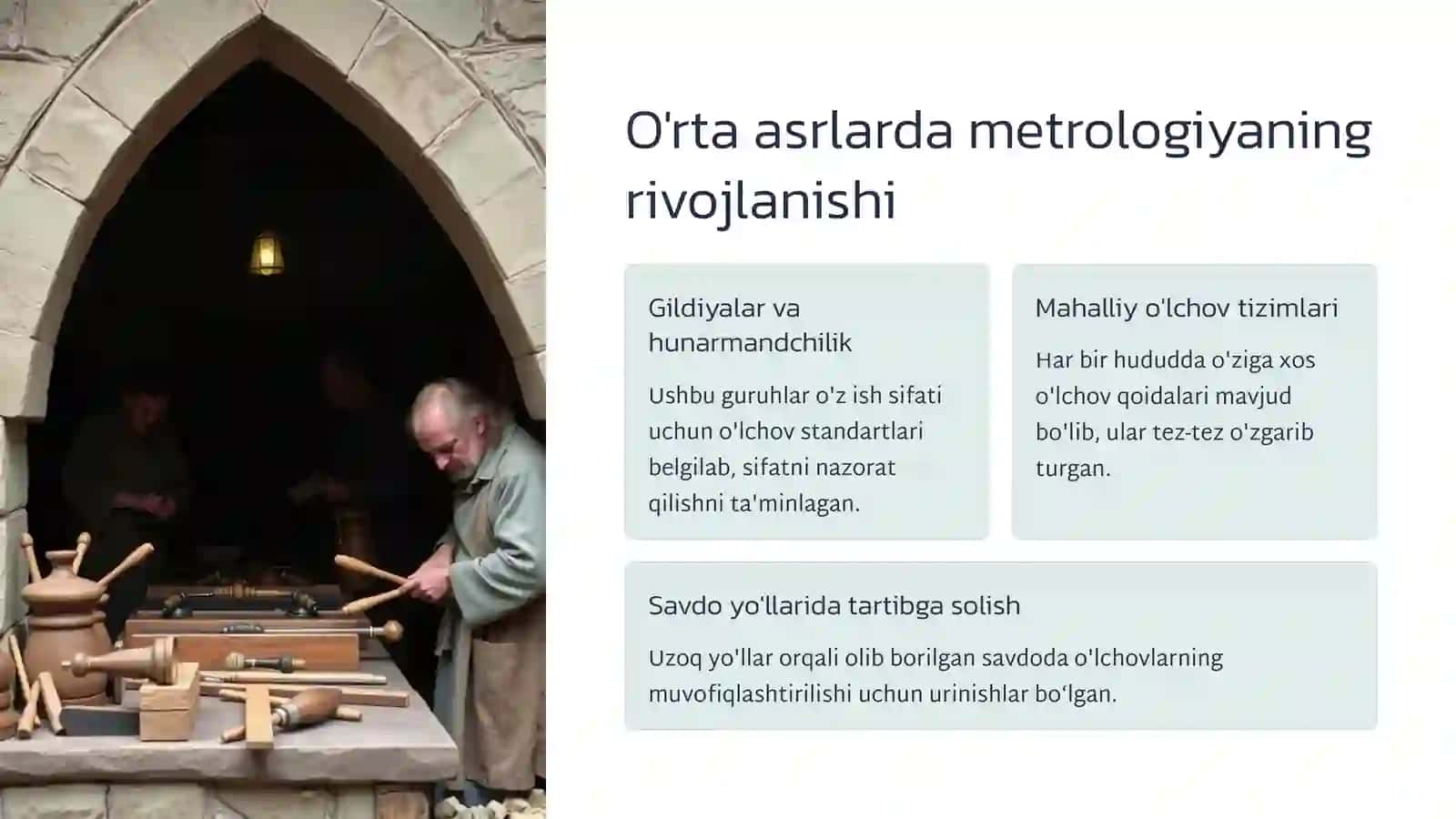 Metrologiya, standartlash va sertifikatsiya fanining rivojlanish tarixi 3