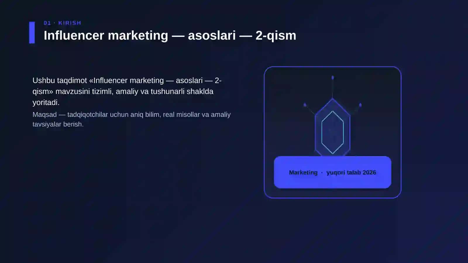 Influencer marketing — asoslari — 2-qism 3