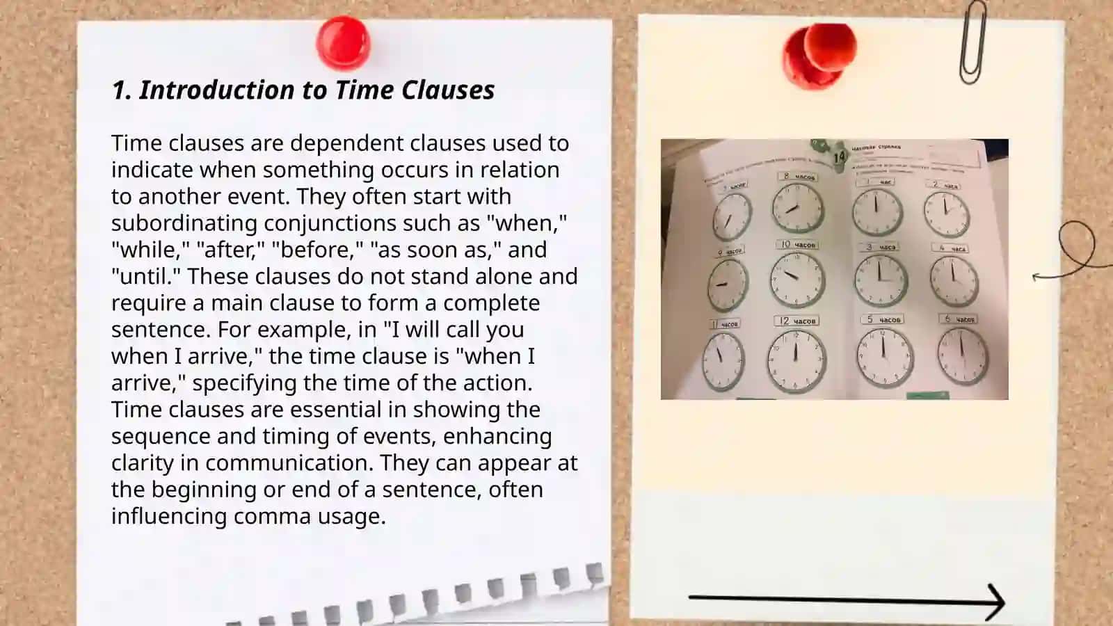 Time Clauses 3