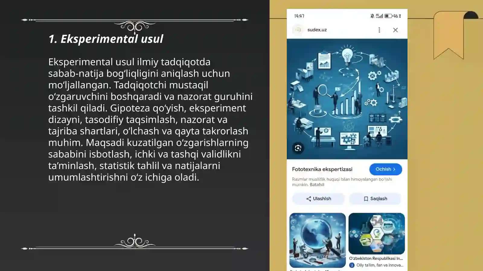 Ilmiy tadqiqot turlarini olib borishning asosiy usullari 3