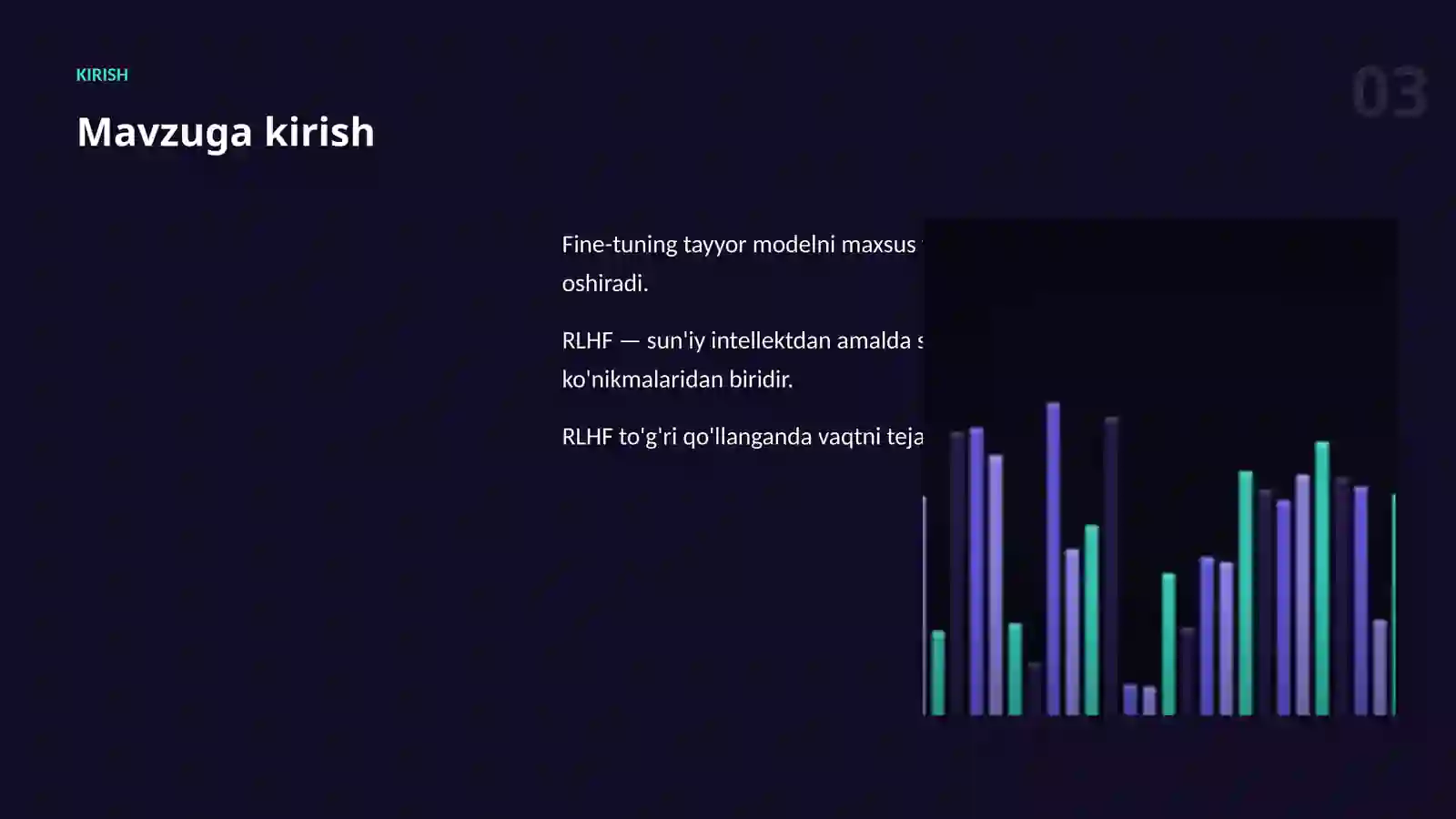 MODELLARNI SOZLASH (FINE-TUNING) 3