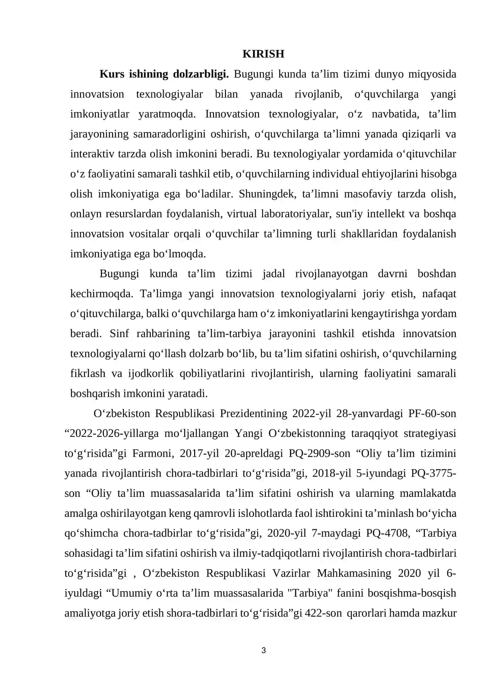 Sinf rahbarining ta’lim-tarbiya jarayonini tashkil etishda innovatsion texnologiyalaridan foydalanish 3