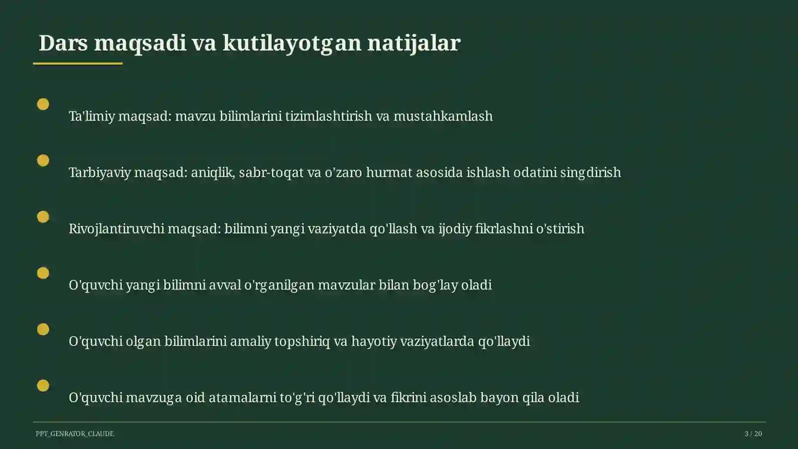 Hosila yordamida funksiyani tekshirish (11-sinf) 3
