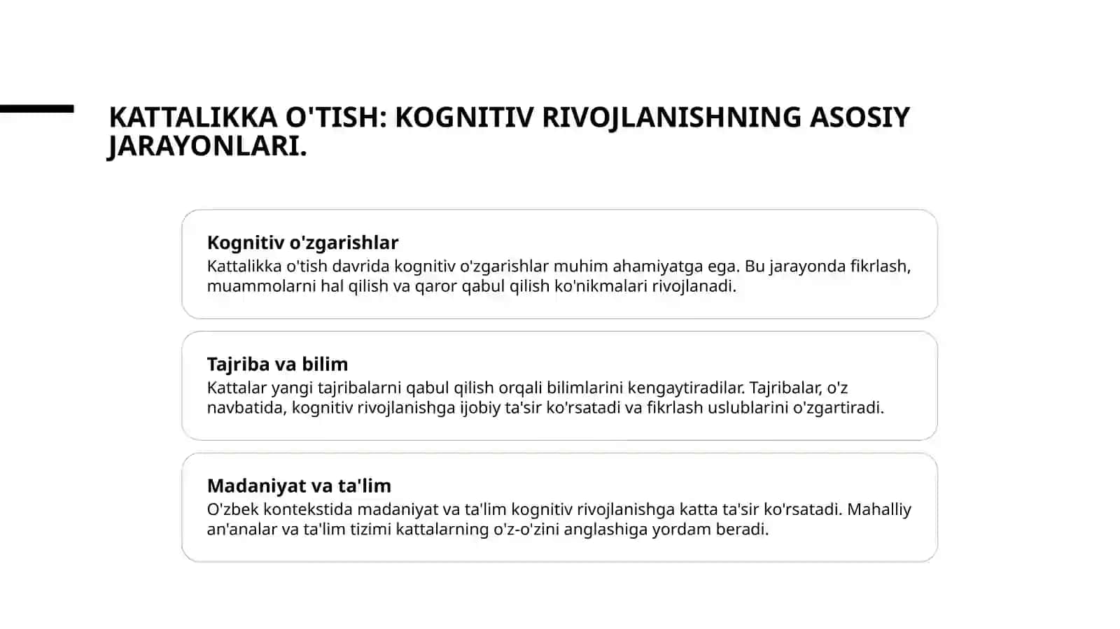 Yetuklik davrida kognitiv soha rivojlanish xususiyatlari 3