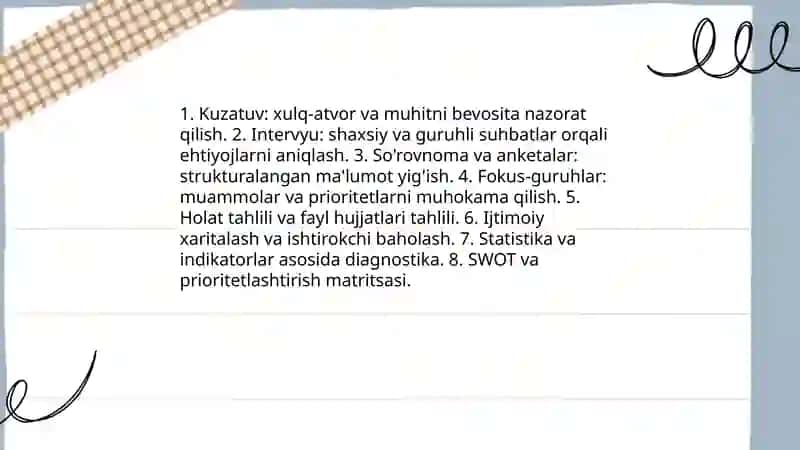 Ijtimoiy pedagogik faoliyatini boshqarishning ehtiyojli, maqasadli dasturini tuzish 3