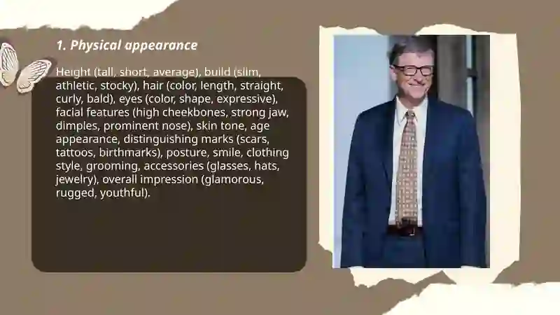 Describing famous people 3