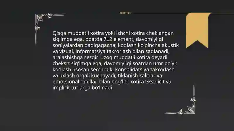 Xotira 3