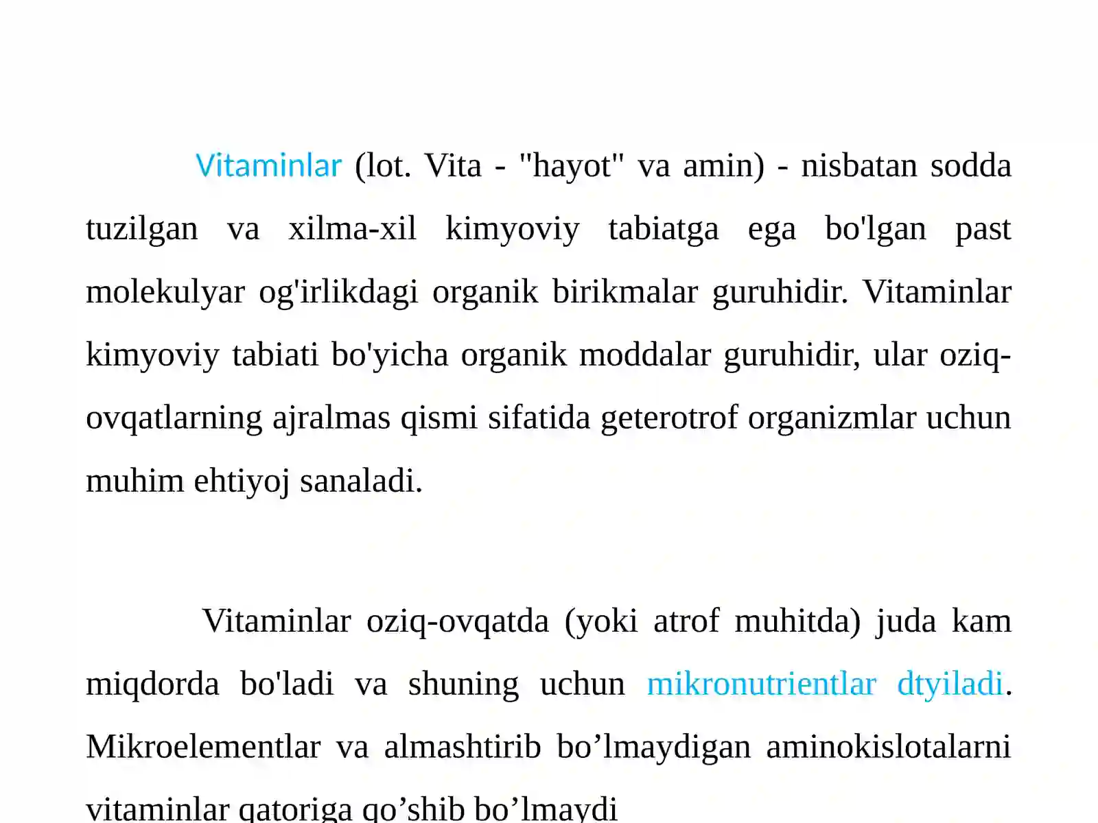Vitaminlar 3