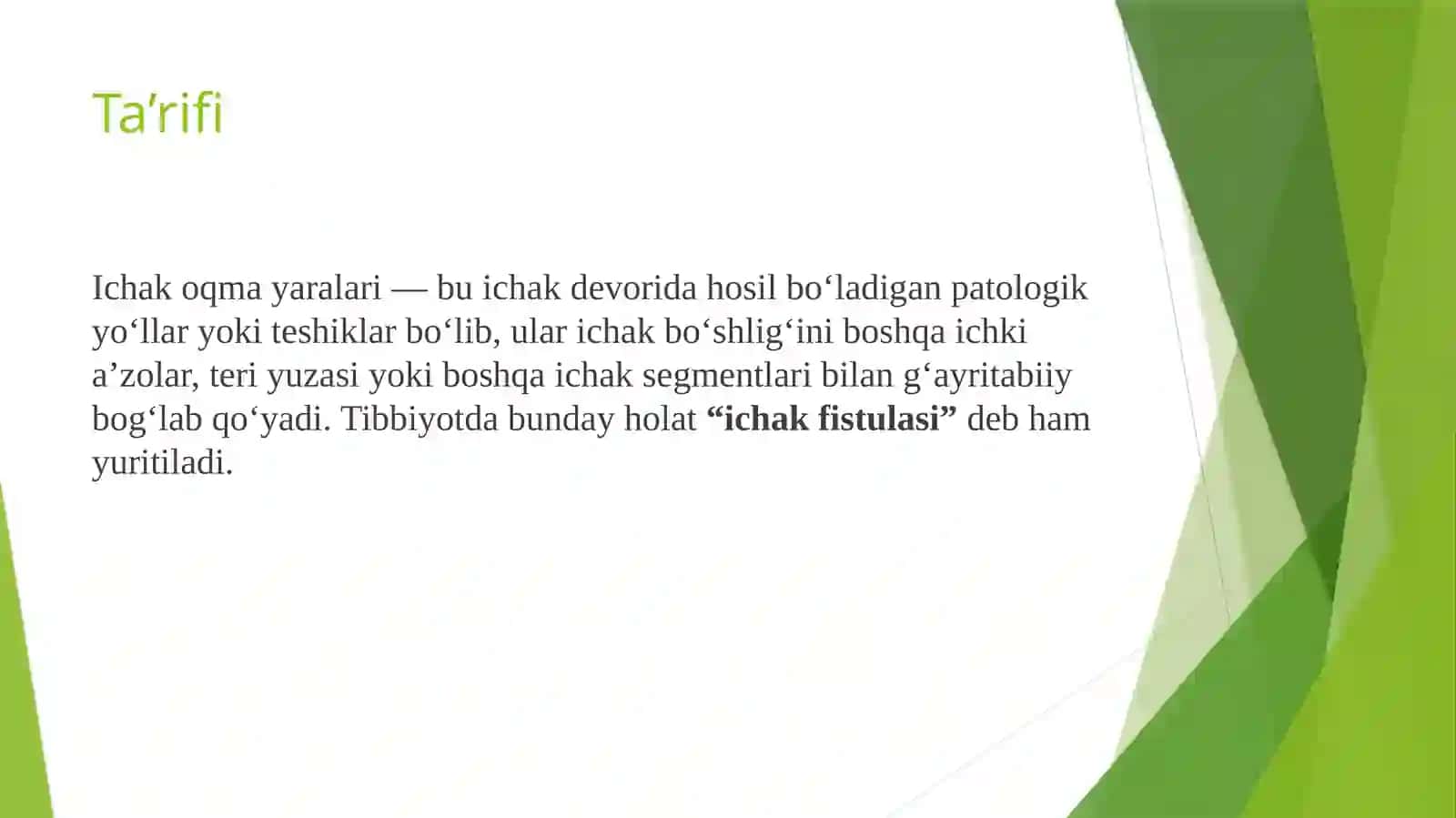 Ichak oqma yaralari 3