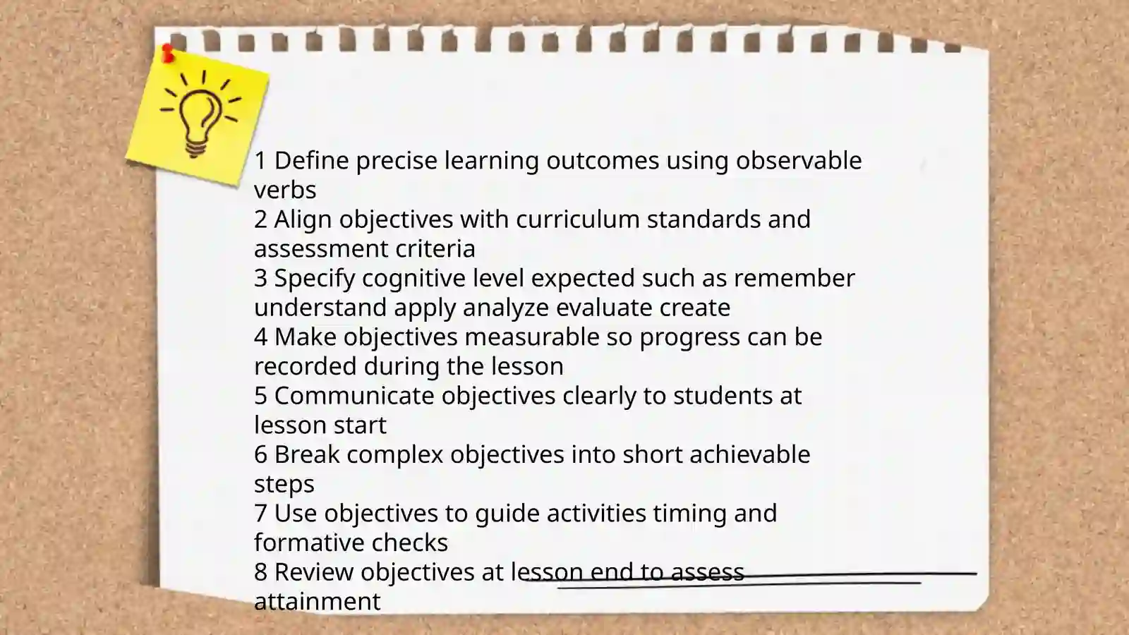 "Teacher's responsibilities during the lesson" 3