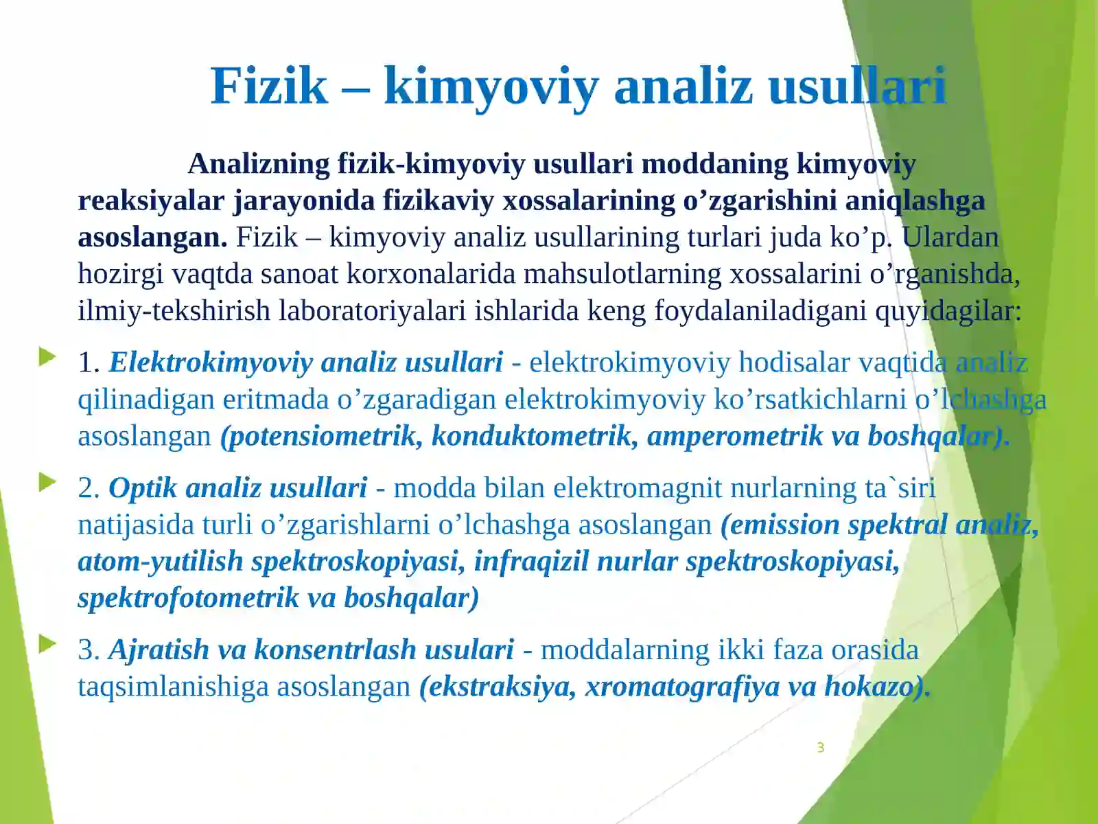 Elektrokimyoviy analiz usullari 3