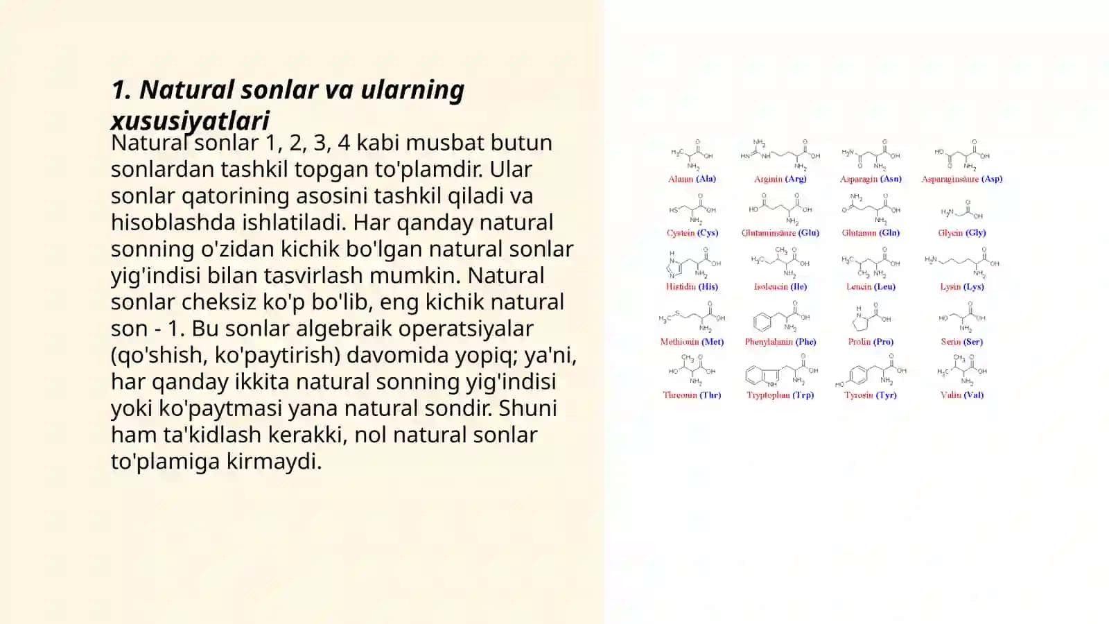 Boshlang'ich sinflar matematikasi tuzilishi va mazmuni 3