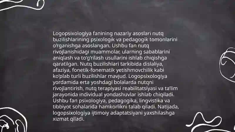 Logopsixologiya va psixologik korreksiya metodlari fanining ilmiy-nazariy asoslari 3