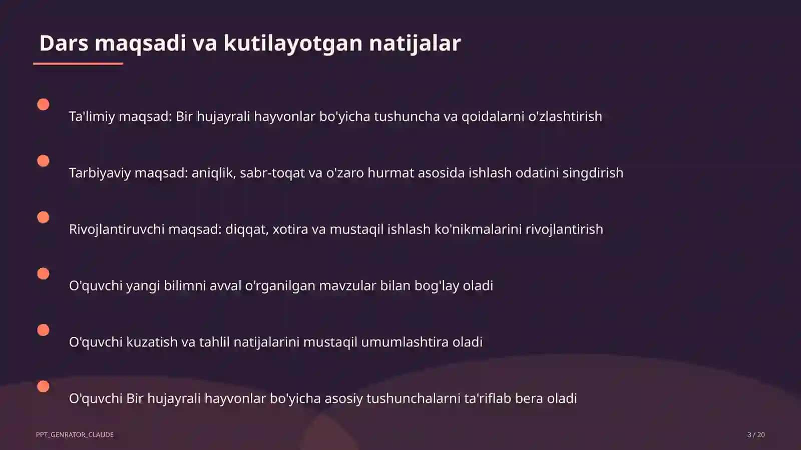 Bir hujayrali hayvonlar (7-sinf) 3