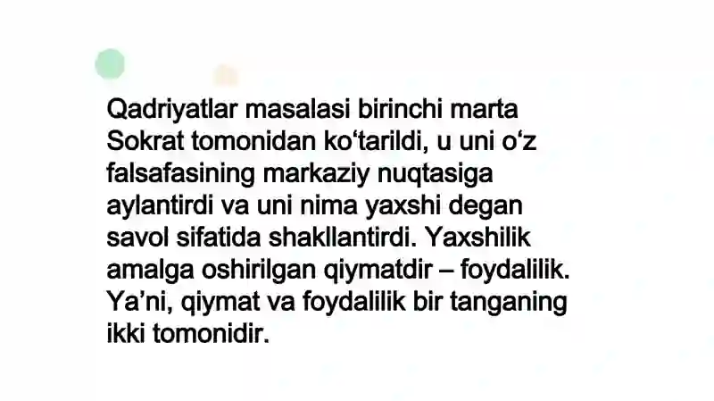 Qadriyatlarfalsafasi 3