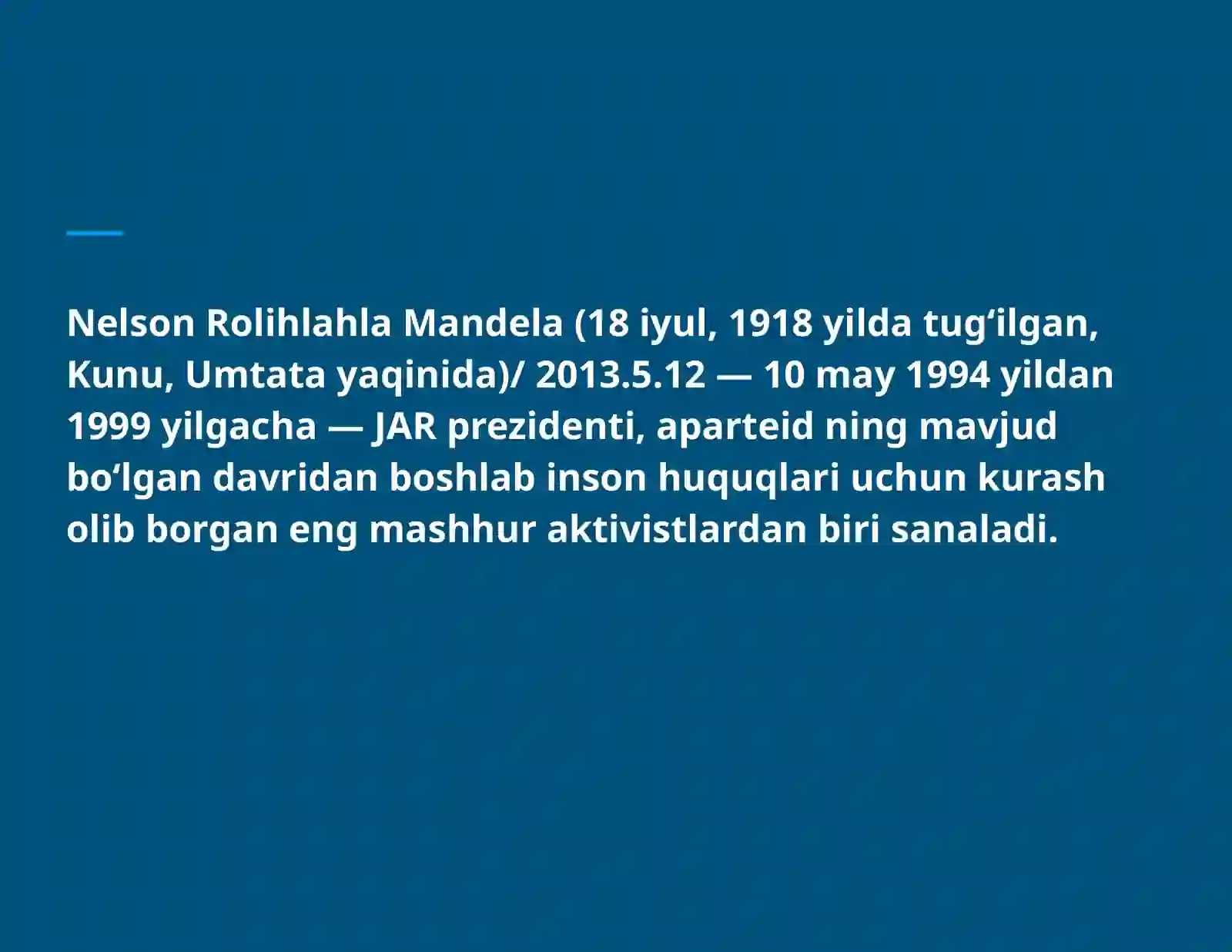 Nelson Mondelina Reja 3