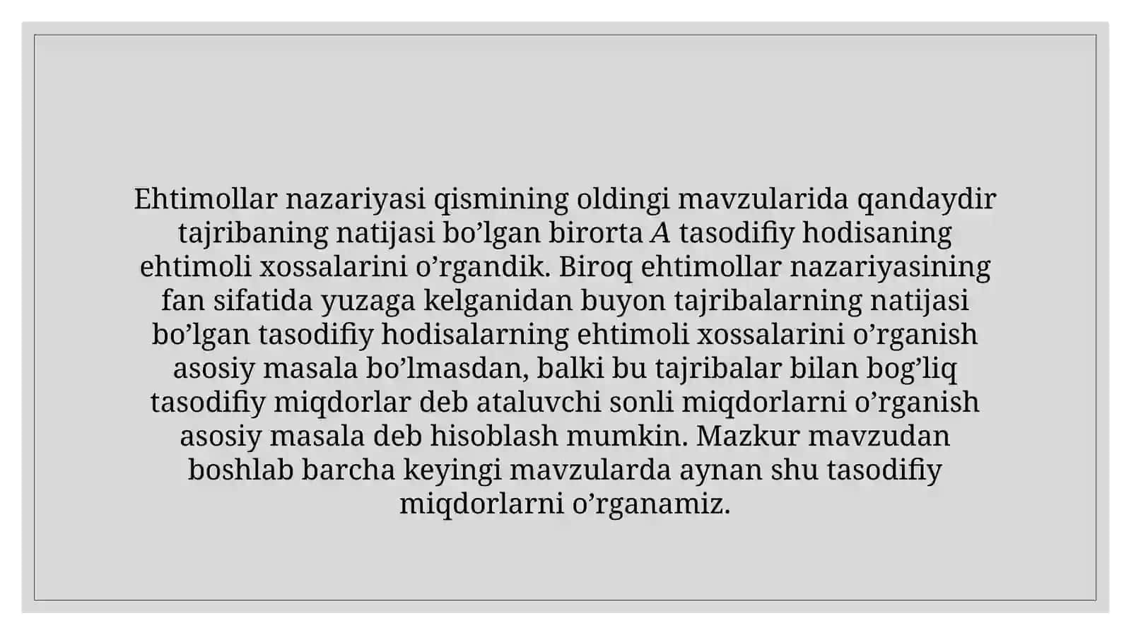 Amaliyotdako‘puchraydigandiskrettasodifiymiqdortaqsimotlari 3