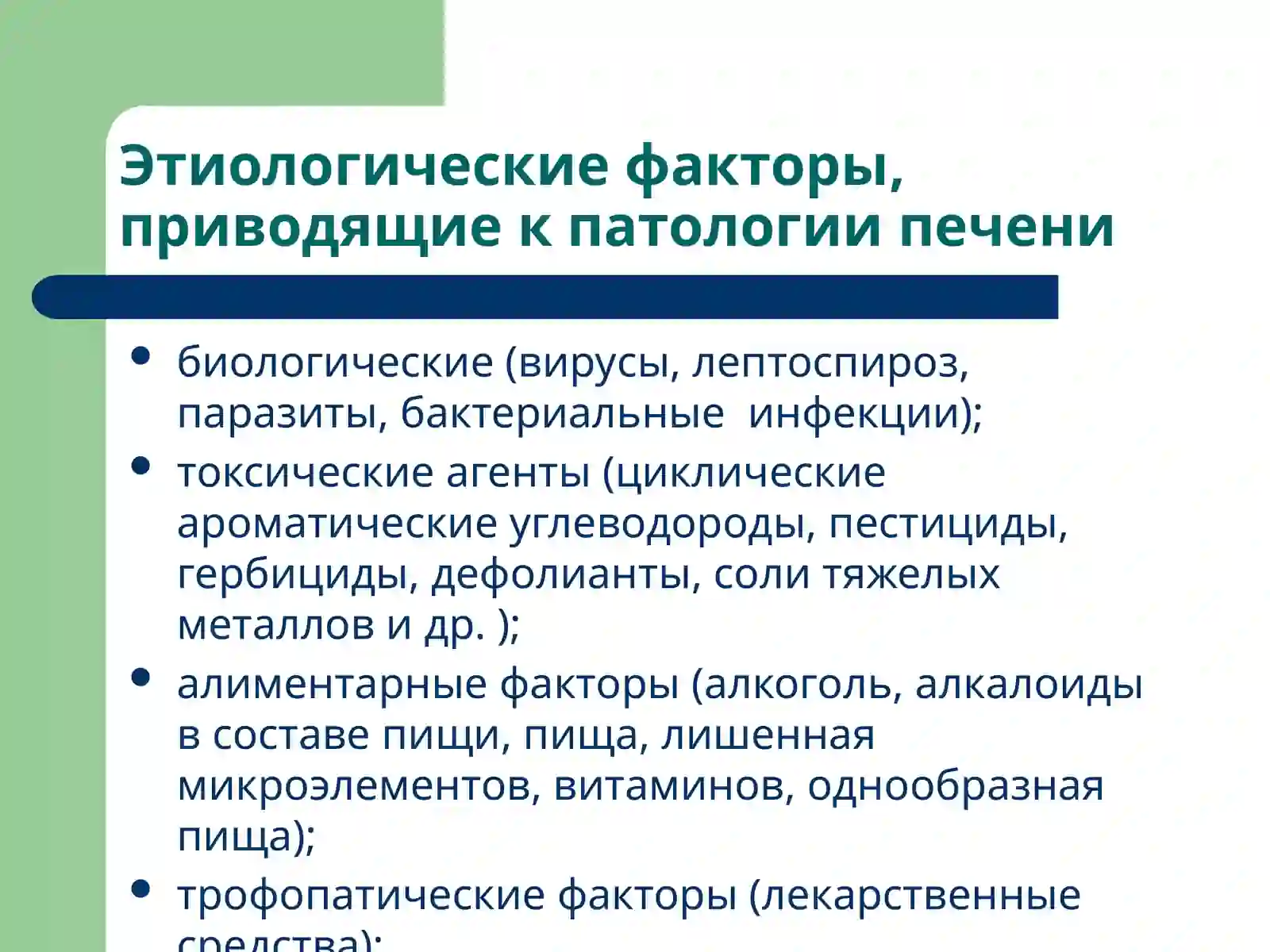 Патофизиология печени 3