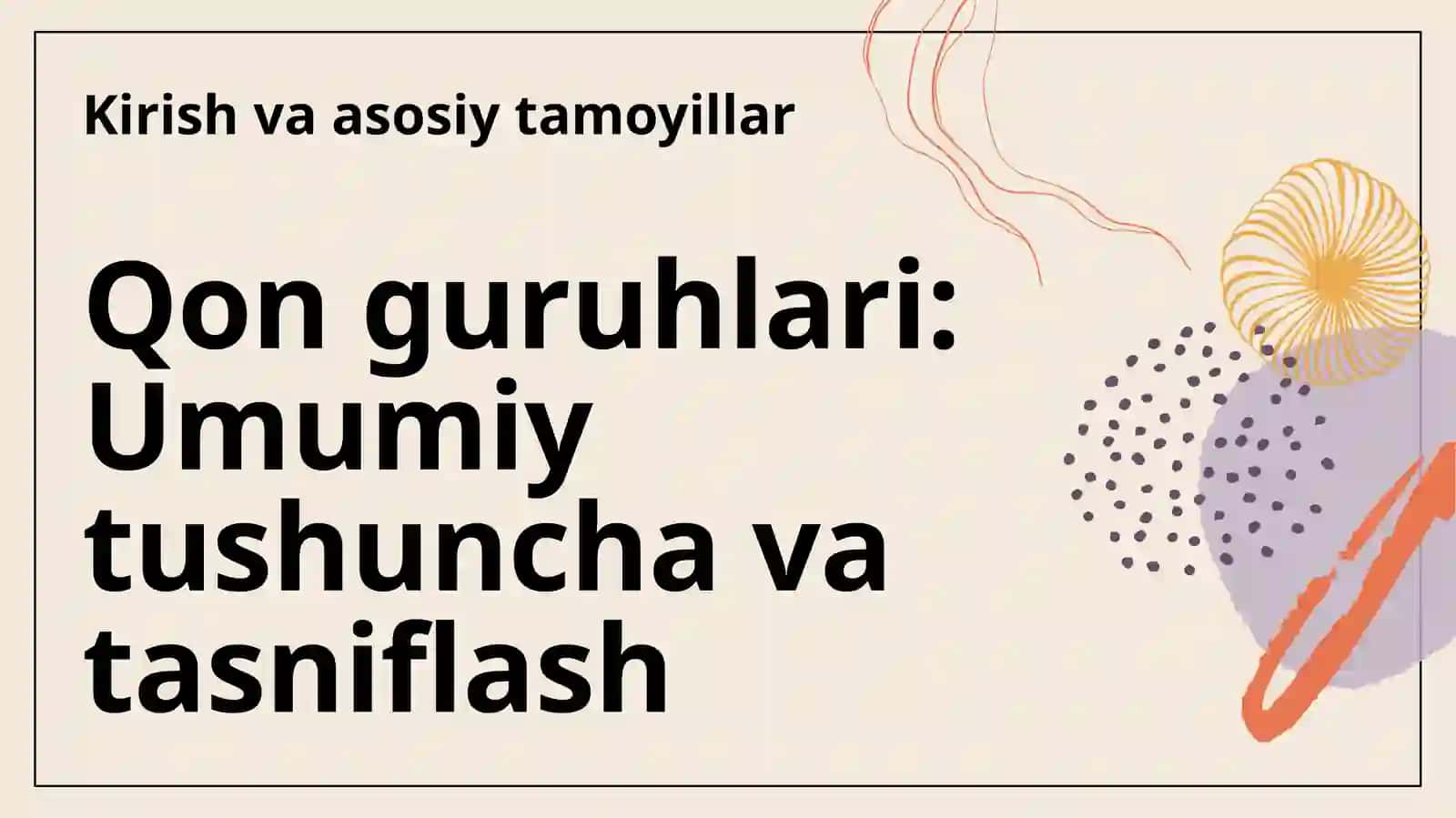 Qon guruhlari va rezus faktor.Leykotsitar formula va uning ahamiyati 3
