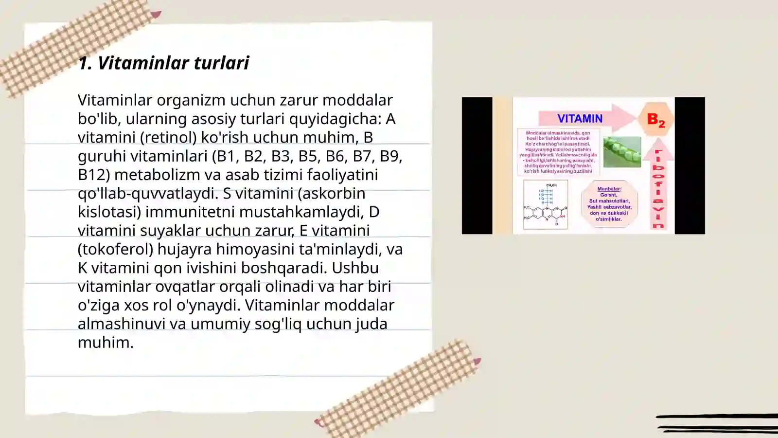Vitaminlar 3