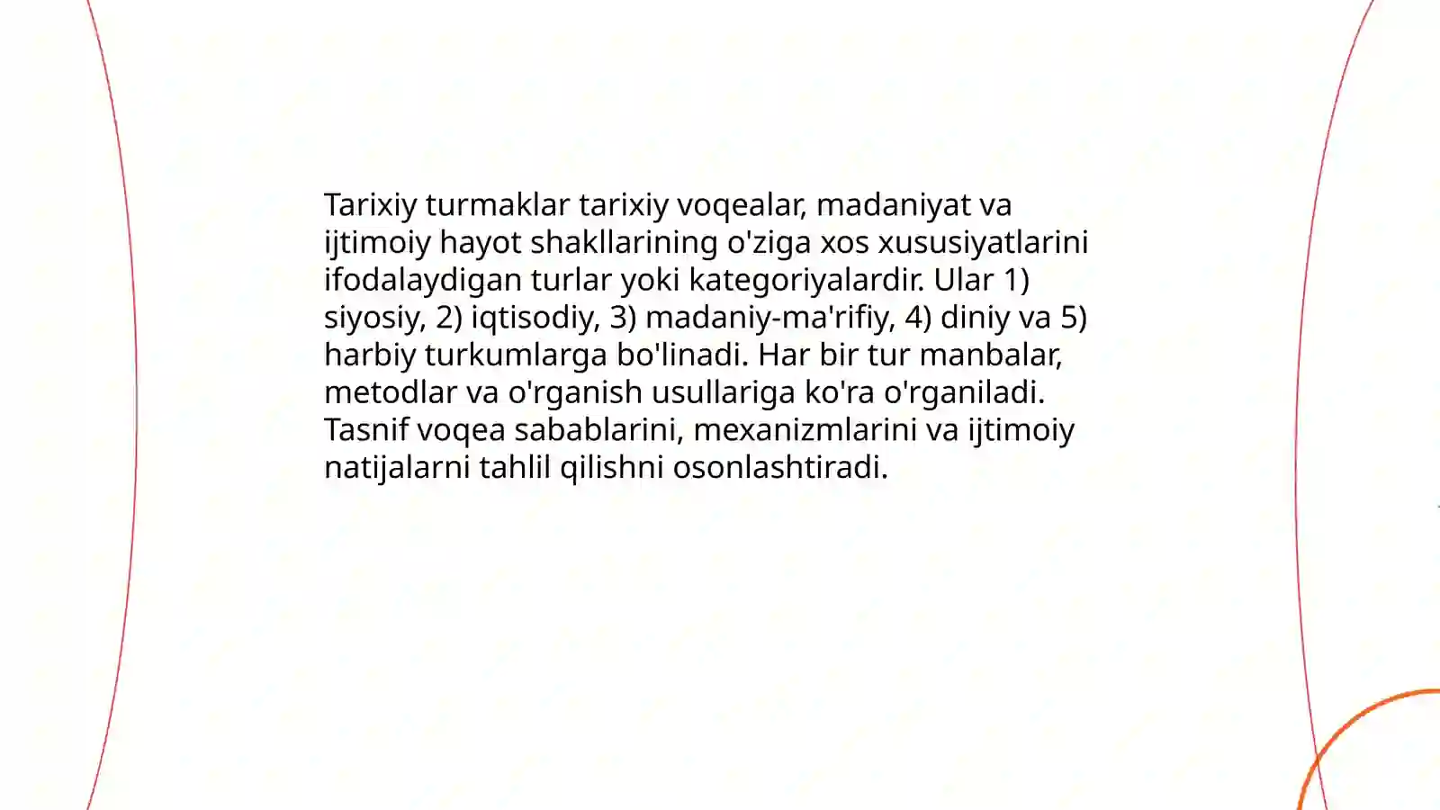 Tarixiy turmaklar 3