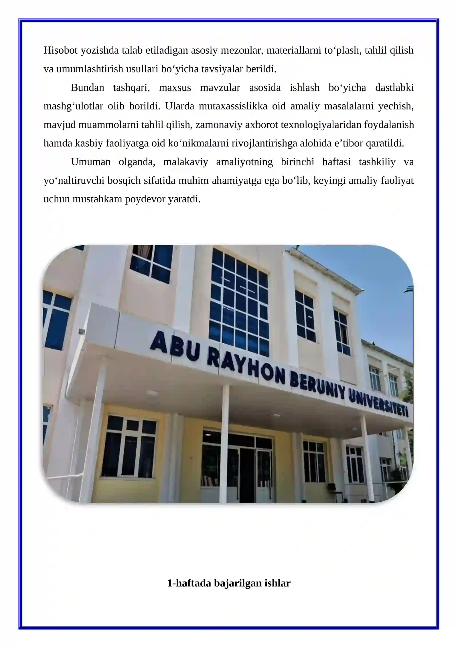 AMALIYOT HISOBOTI 3