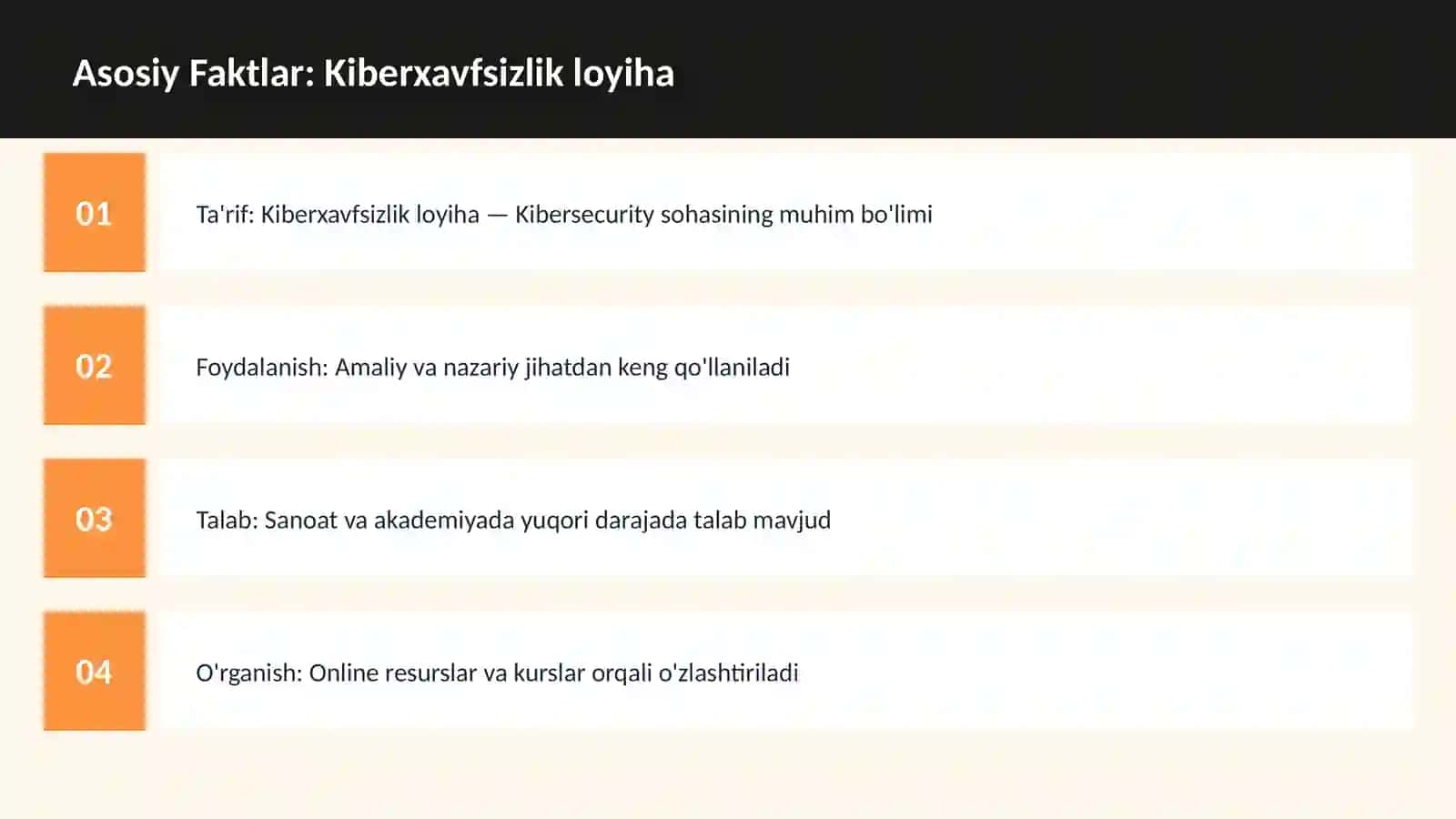 Kiberxavfsizlik loyiha 3