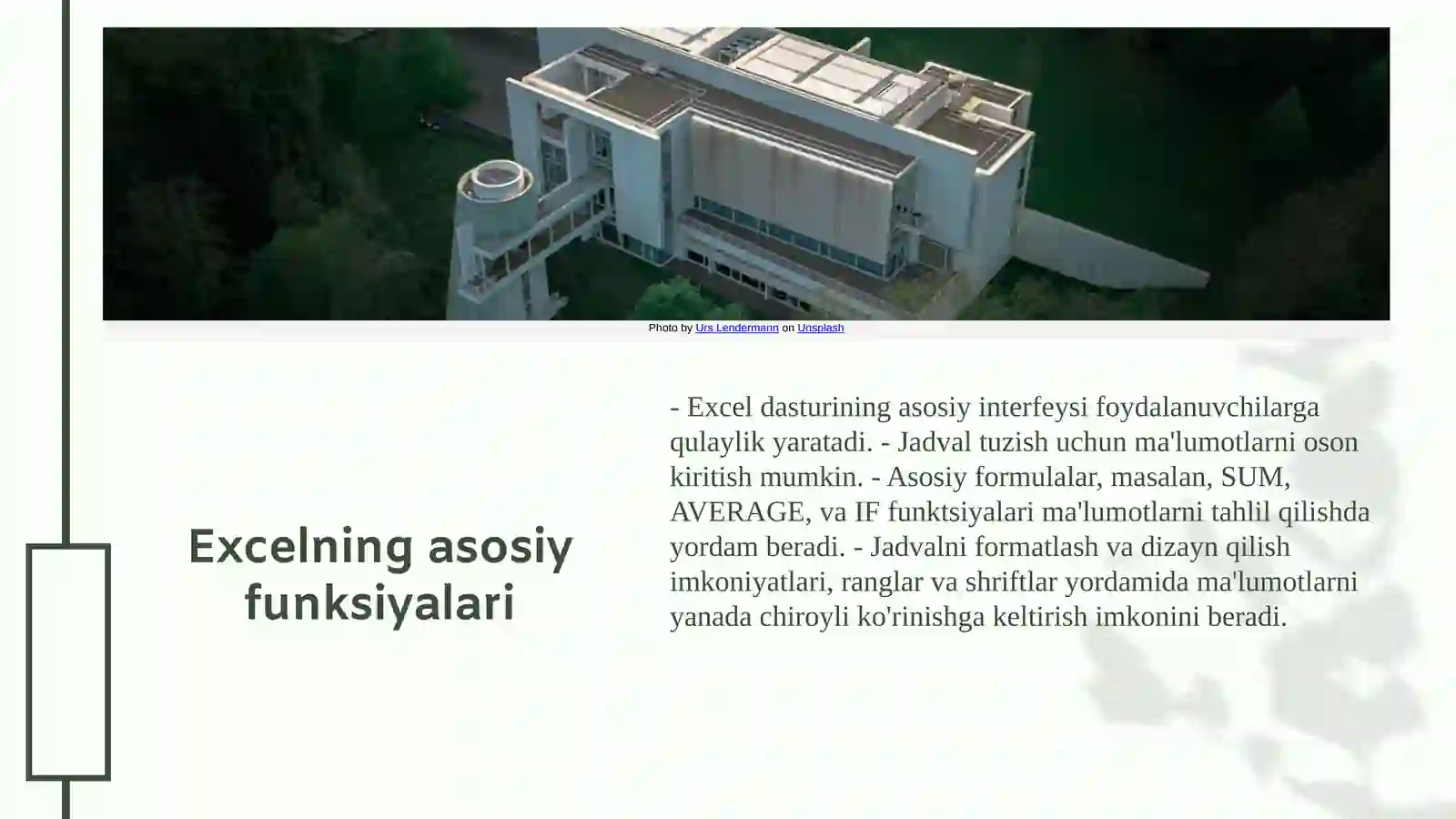 Microsoft Excel 3