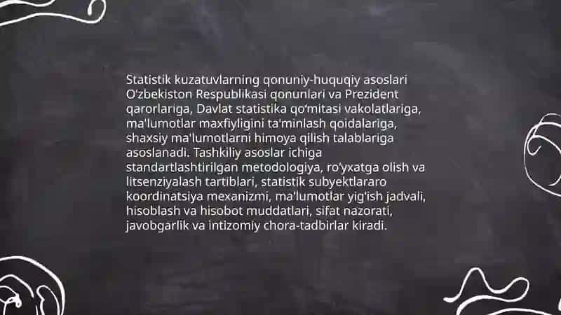 Statistik kuzatishning dasturiy uslubiy va tashkiliy masalalari 3