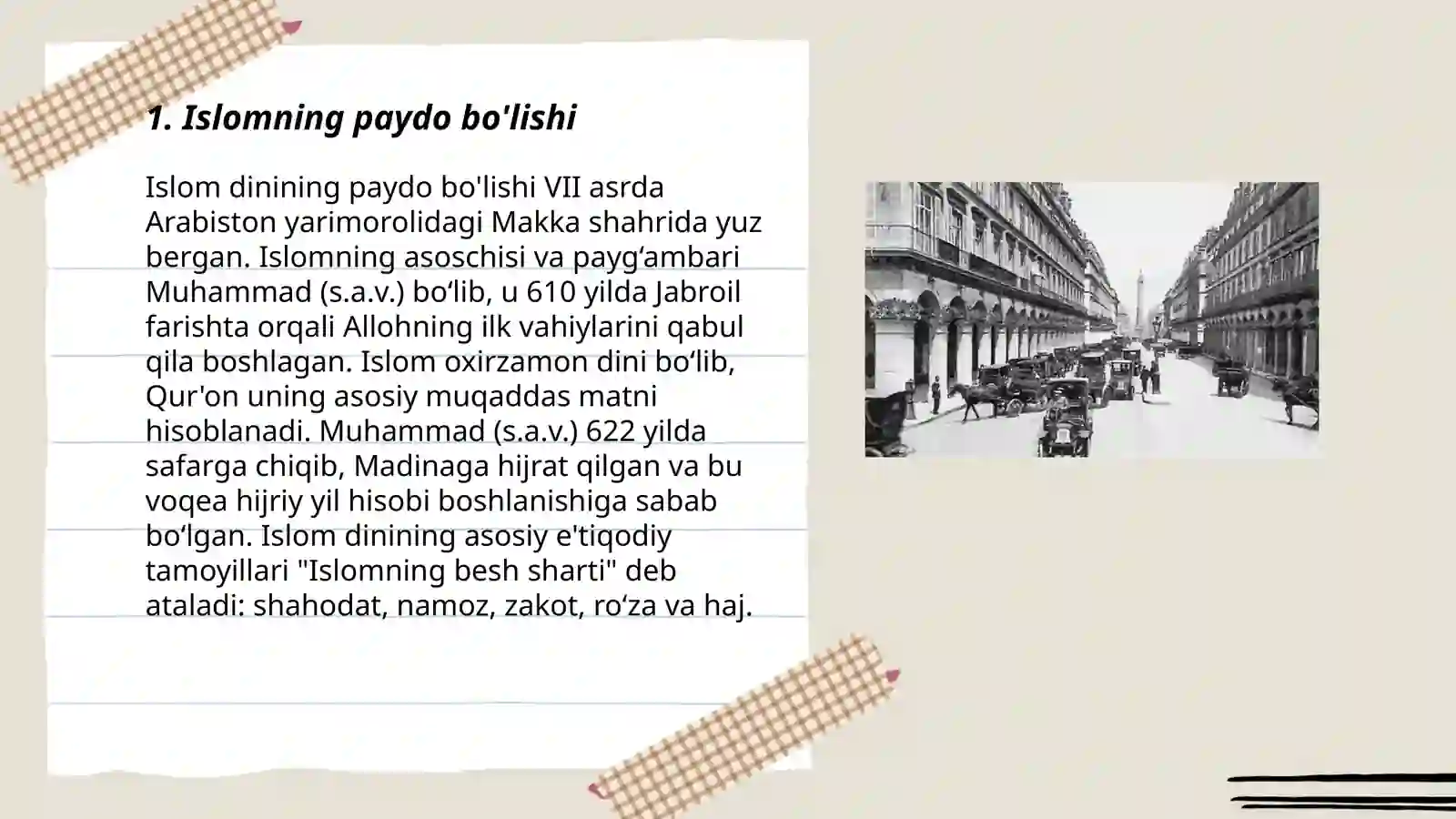 Islom tarixi asri 3