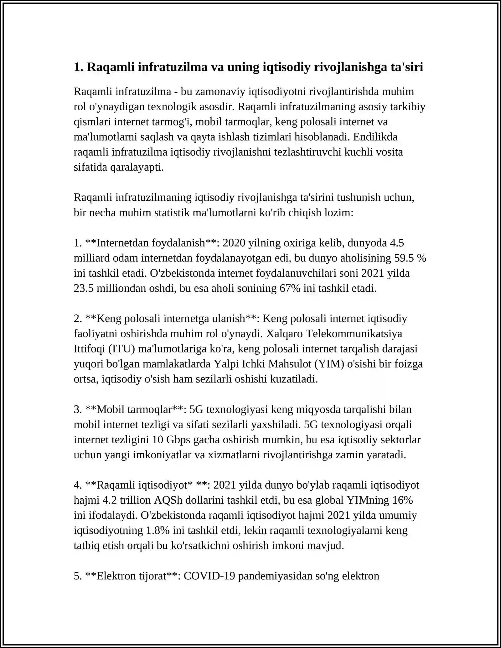 IQTISODIYOTNI RIVOJLANTIRISHDA RAQAMLI IQTISODIYOTNING ROLI 3