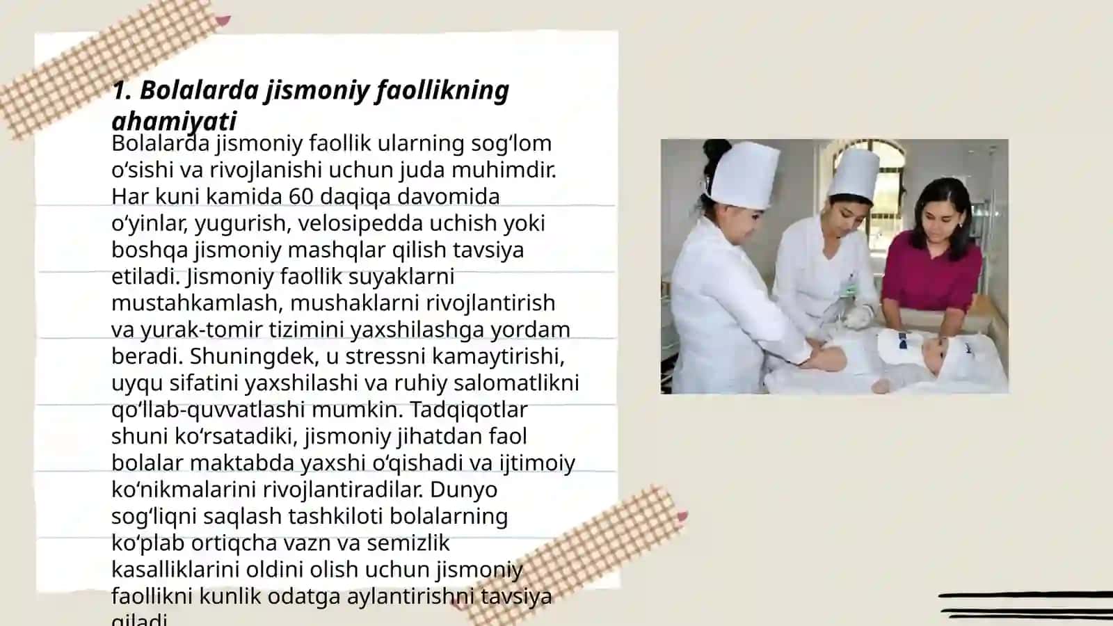 Bolalarni sog'lom turmush tarzi madaniyatini shakillantirish usul 3