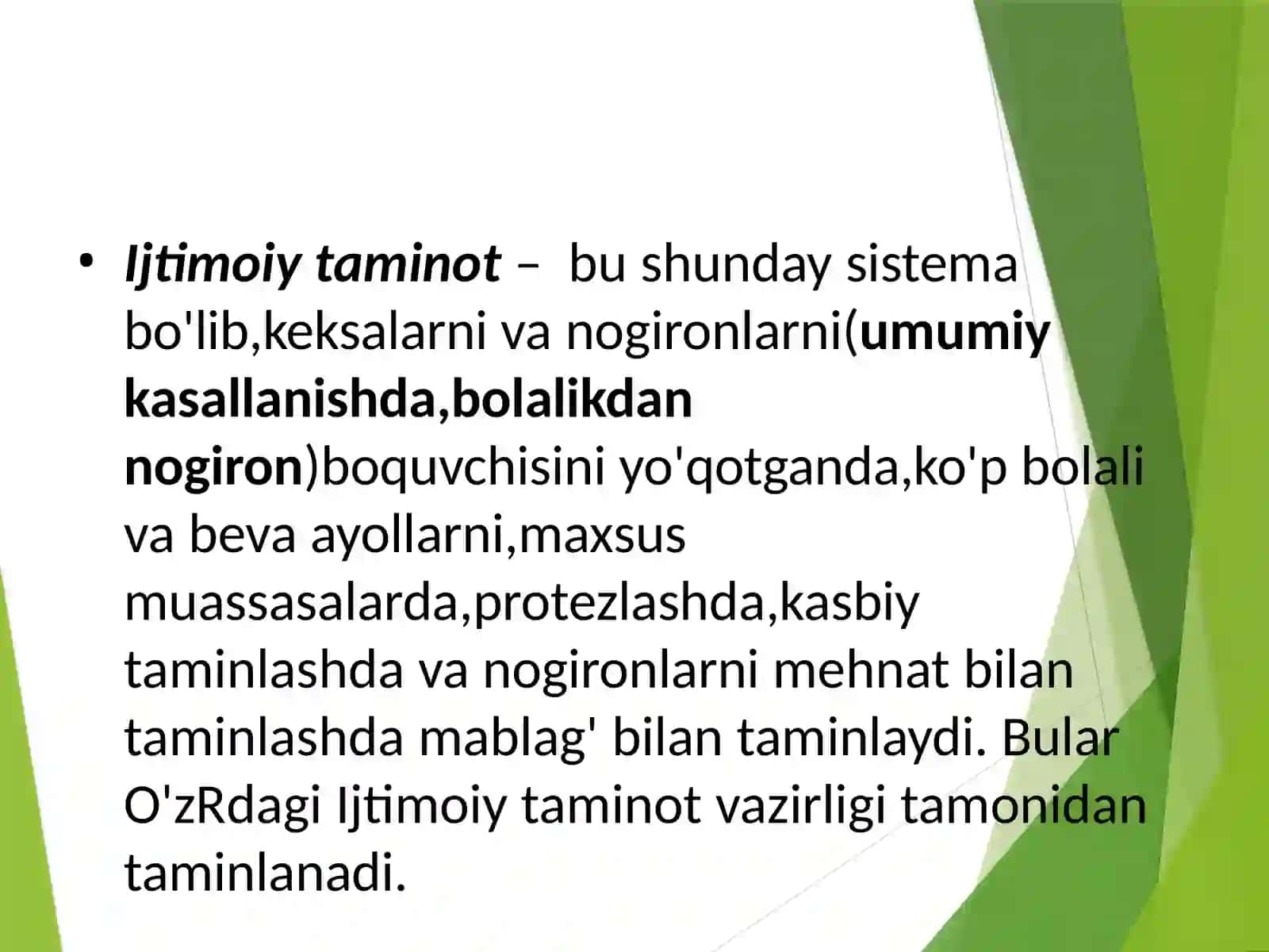 Vaqtinchalik va turg'un mehnatga layoqatsizlikni ekspertiza qilish 3
